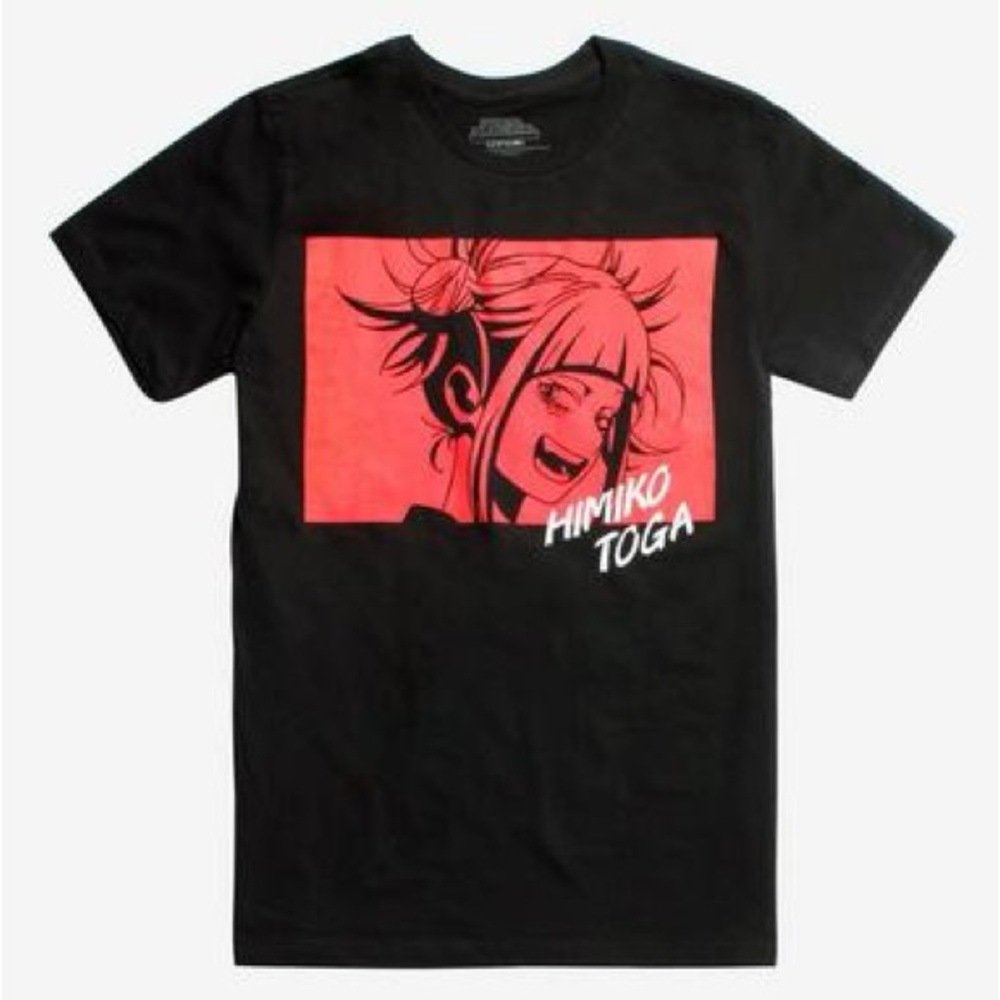 My Hero Academia Himiko Toga Black & Red T-Shirt unisex ✨
